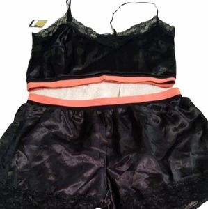 A two piece pajama set